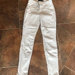 J brand cream colored pants